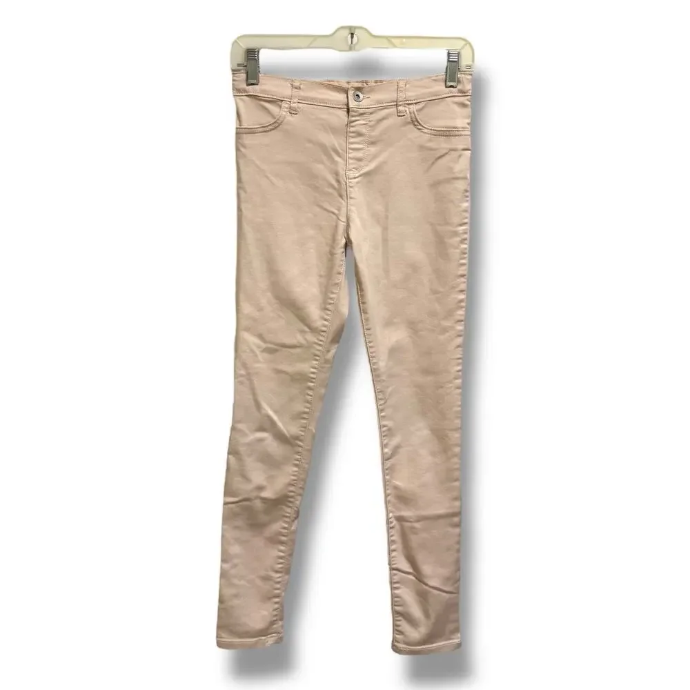 Children's Place Girls Legging Jeans Size 14 Pale Pink Pants
